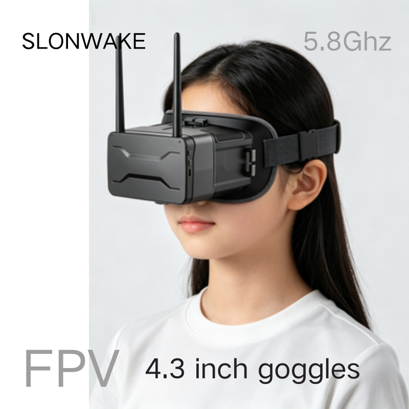 Fpv Drone Goggles - 5.8G FPV-bril 4,3 inch 480*272 pixels