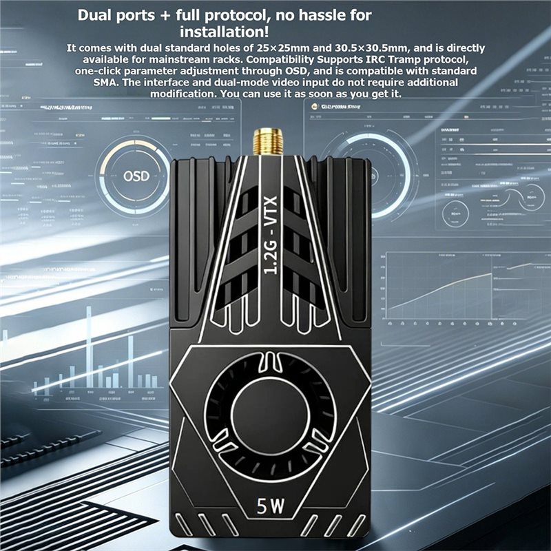 VTX Voor FPV Videozender 1.2Gh - Fpv Drone Vtx recensie en prijs