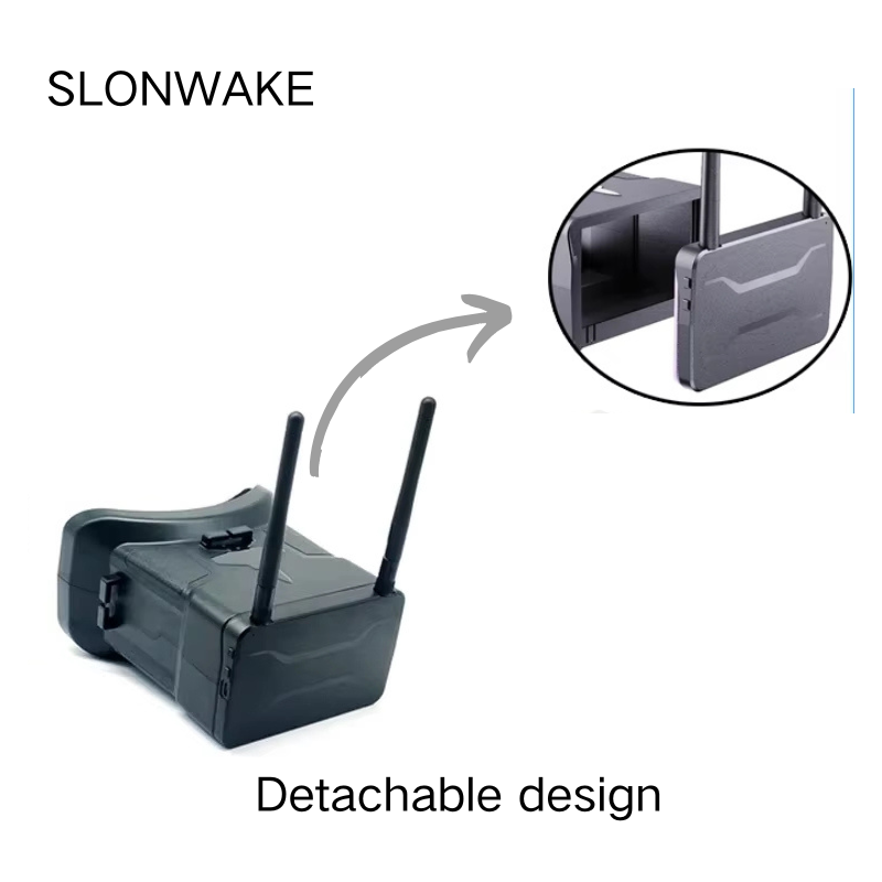 5.8G FPV-bril 4,3 inch 480*272 - Fpv Drone Goggles recensie en prijs