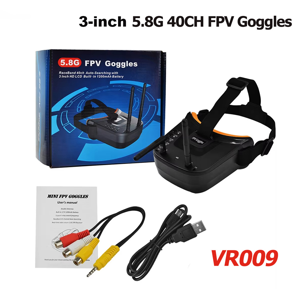 VR009 FPV-videobril 3 inch 480 - Fpv Drone Antenna recensie en prijs